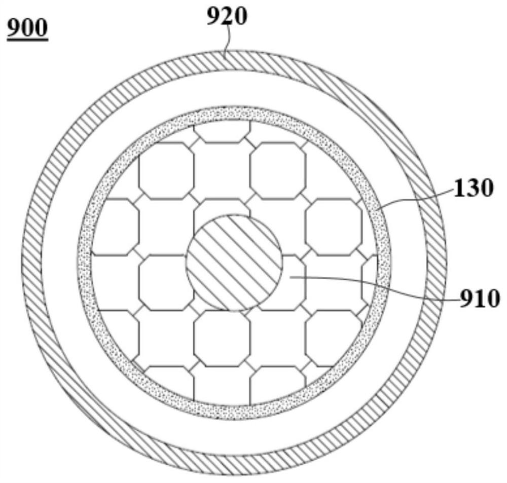 Storage method and storage device of flexible endless belt for surface cleaning