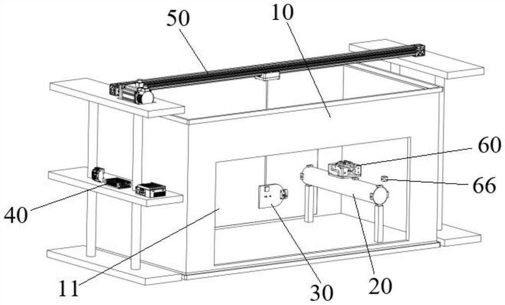 System and method for testing damage of trawl plate accident to submarine pipeline