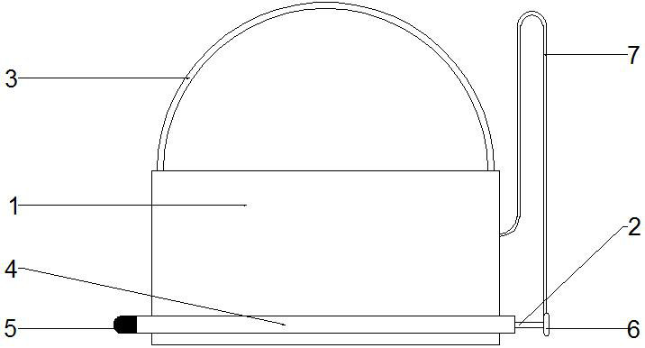 Building material hanging basket for house building civil engineering