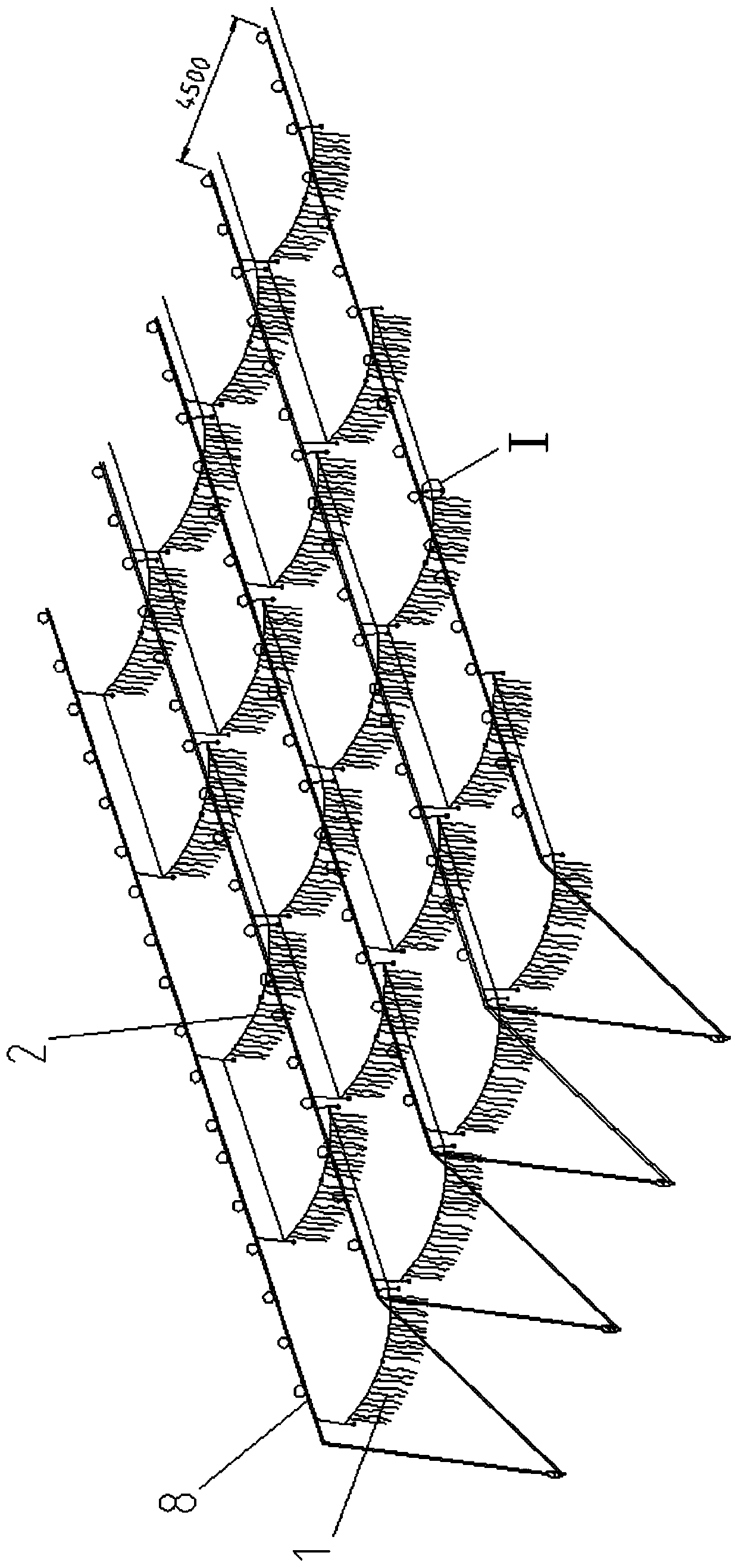 An automatic buckle-unlocking device for harvesting kelp and its working method