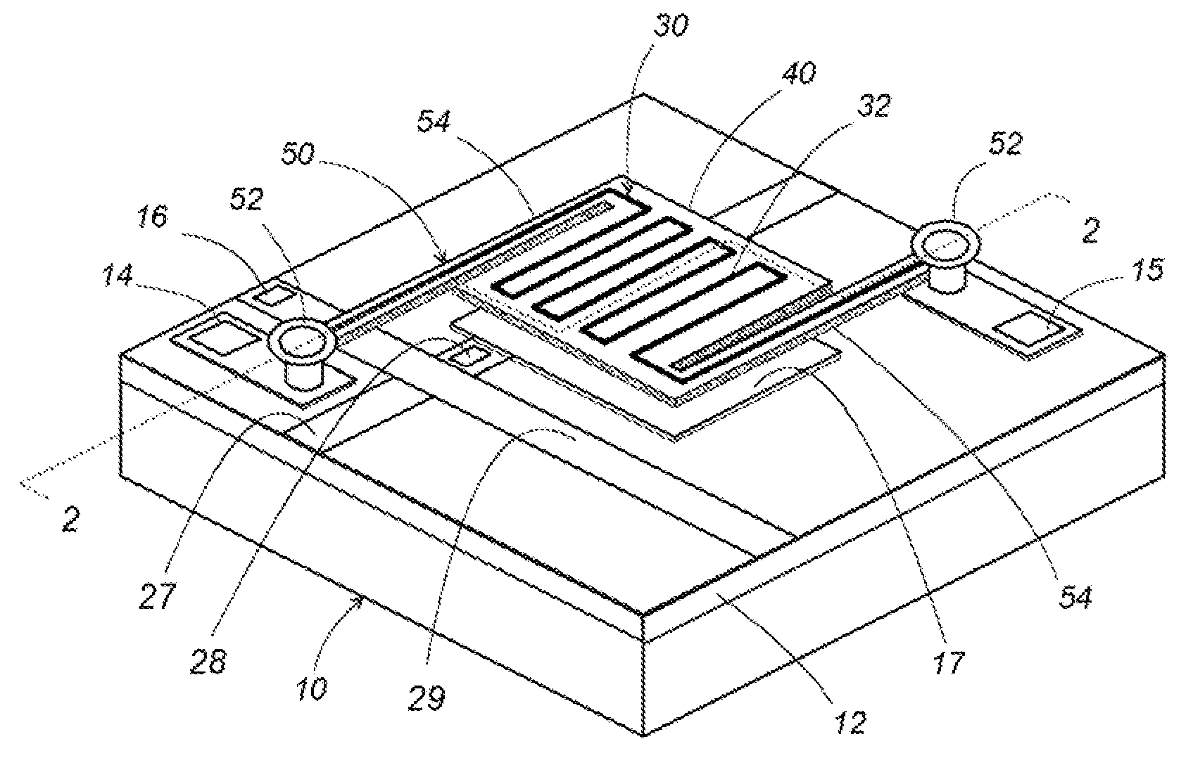 Infrared sensor unit and process of fabricating the same