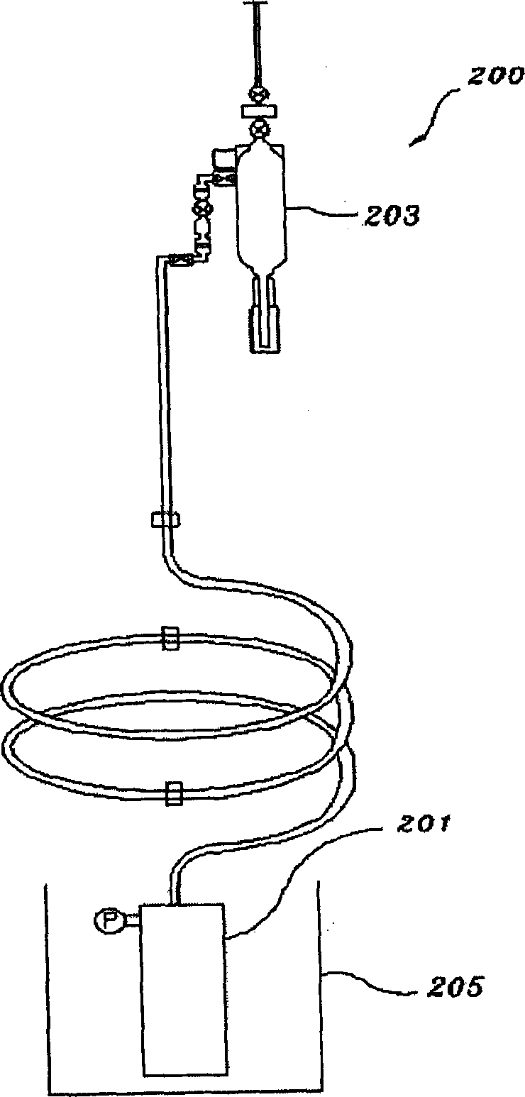 Internal circulating irradiation capsule for iodine-125 and method of producing iodine-125 using same