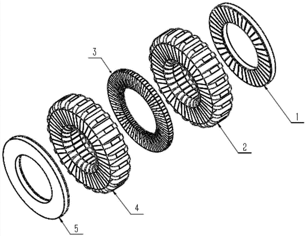 A multi-air-gap axial flux-magnetic field modulated permanent magnet motor