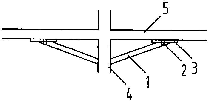 Rod piece type column cap