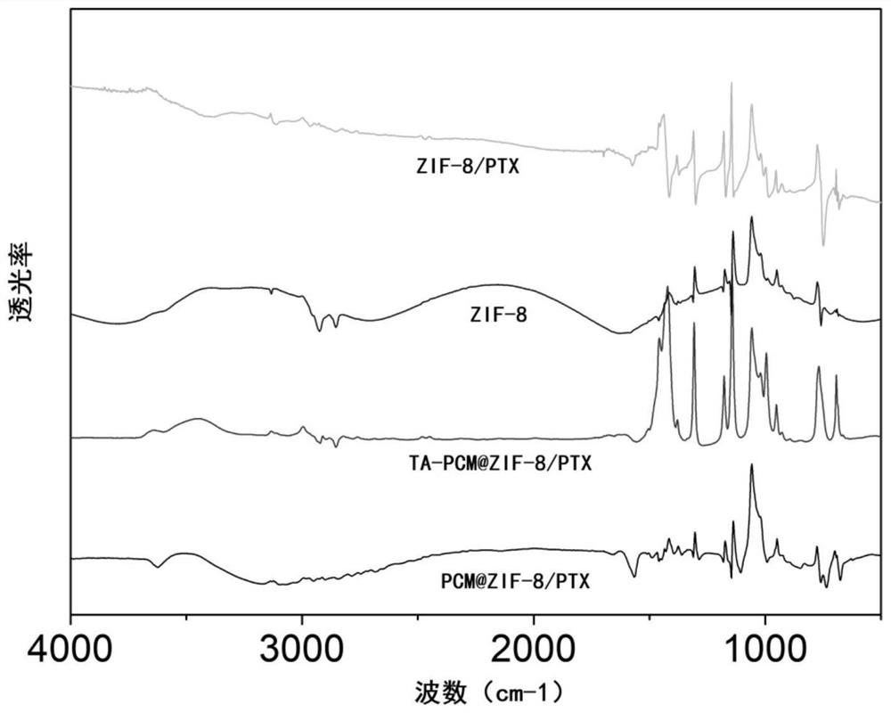 PH and photo-thermal dual-response drug-loaded nanoparticles, injectable collagen hydrogel system as well as preparation method and application of injectable collagen hydrogel system