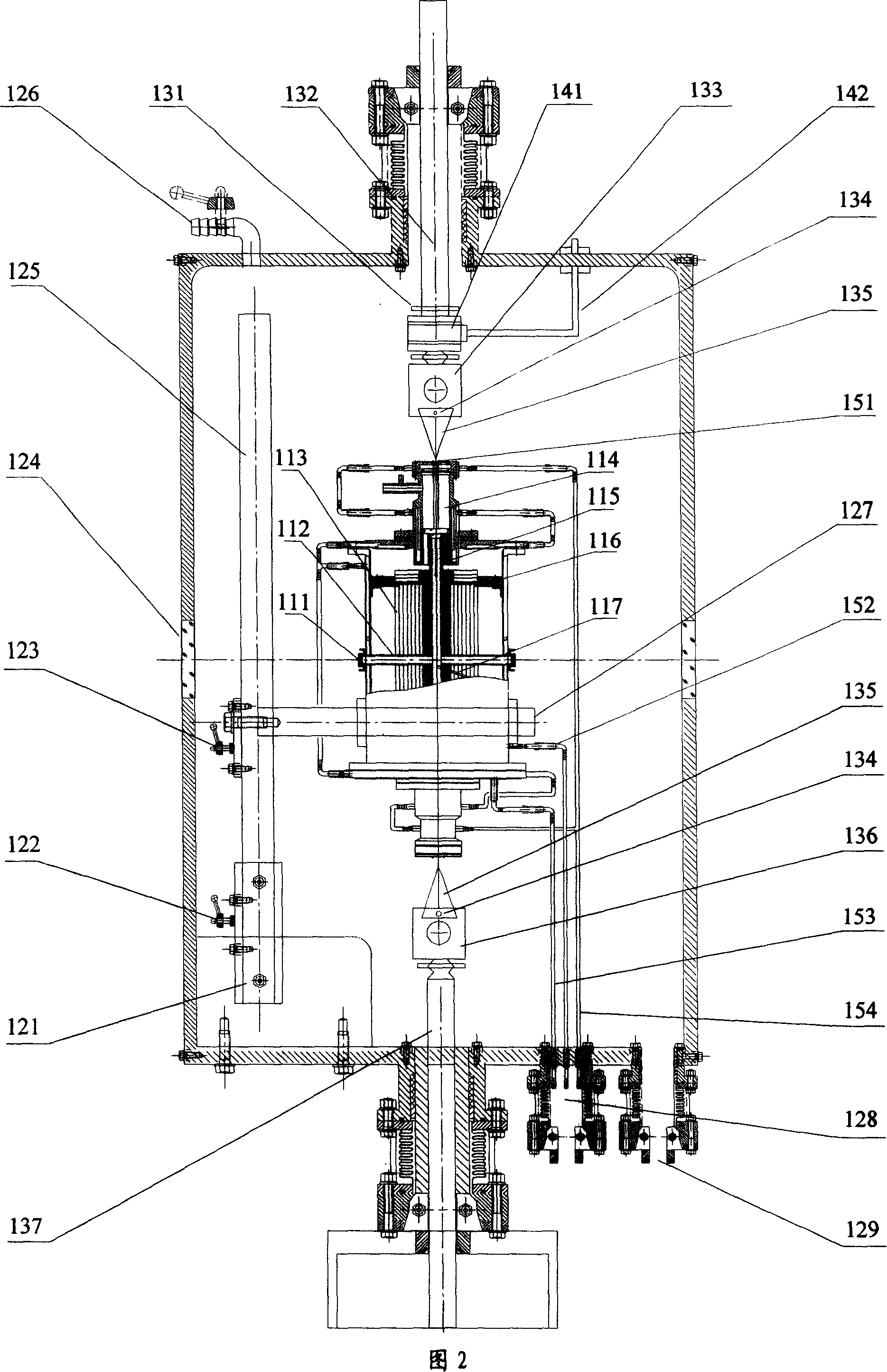 In-situ measuring apparatus for high temperature distortion ceramic fiber