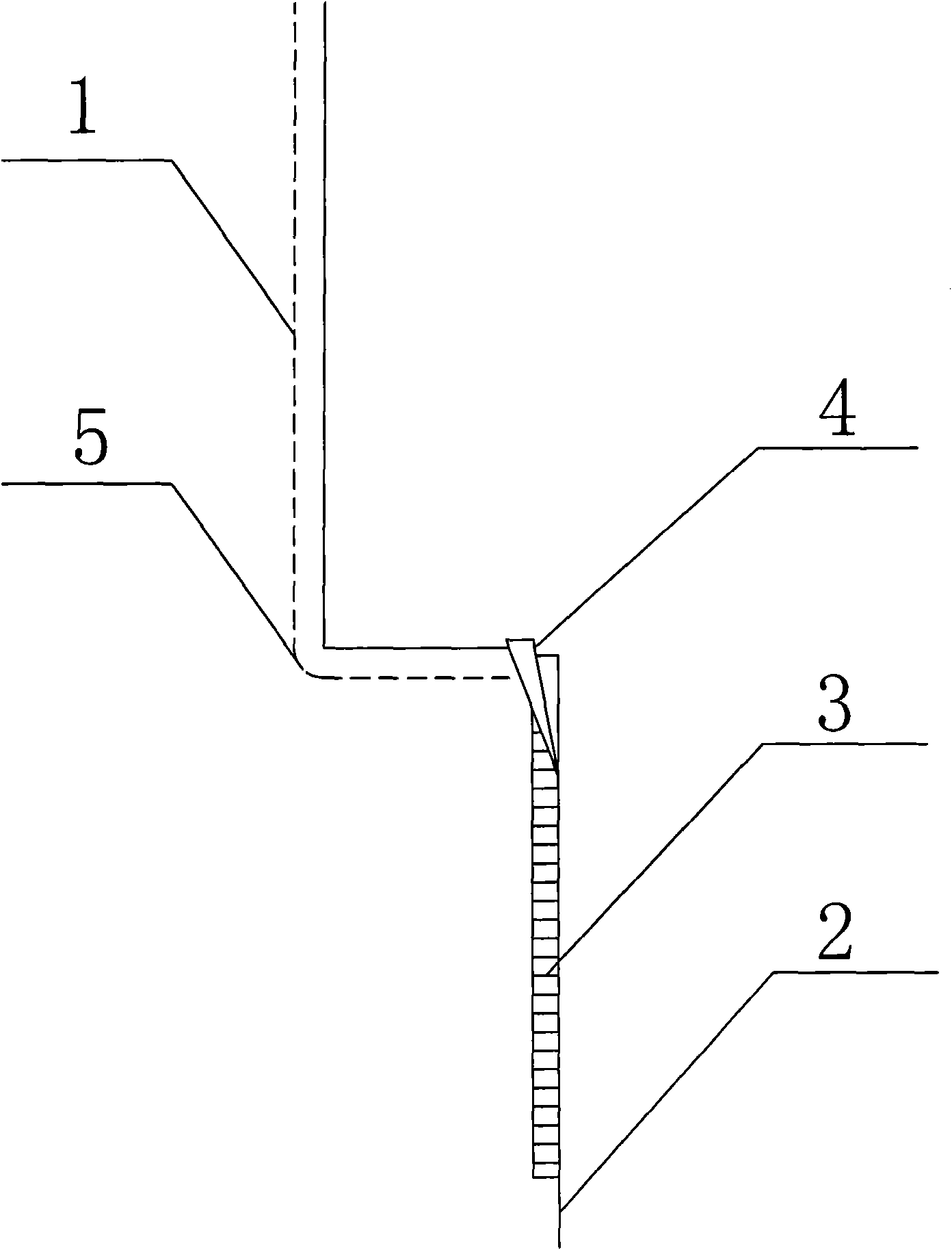 Vent corner round sewing process