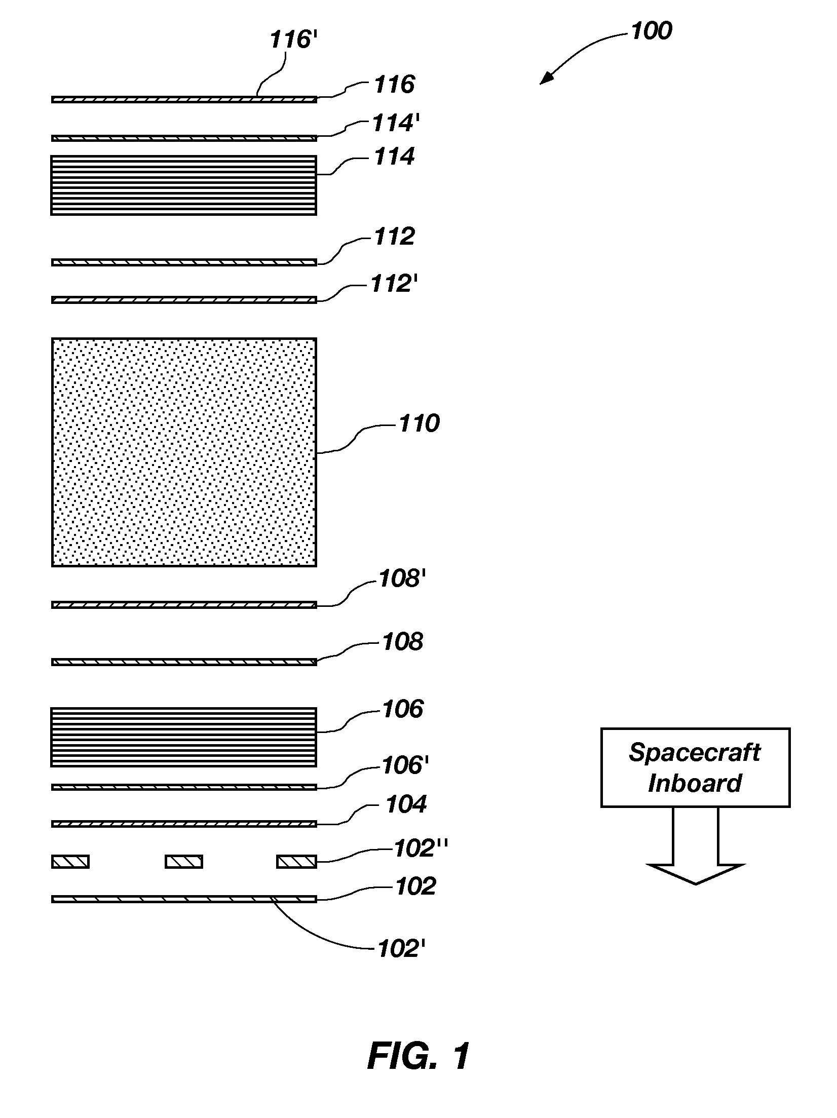 Multifunctional radiation-hardened laminate