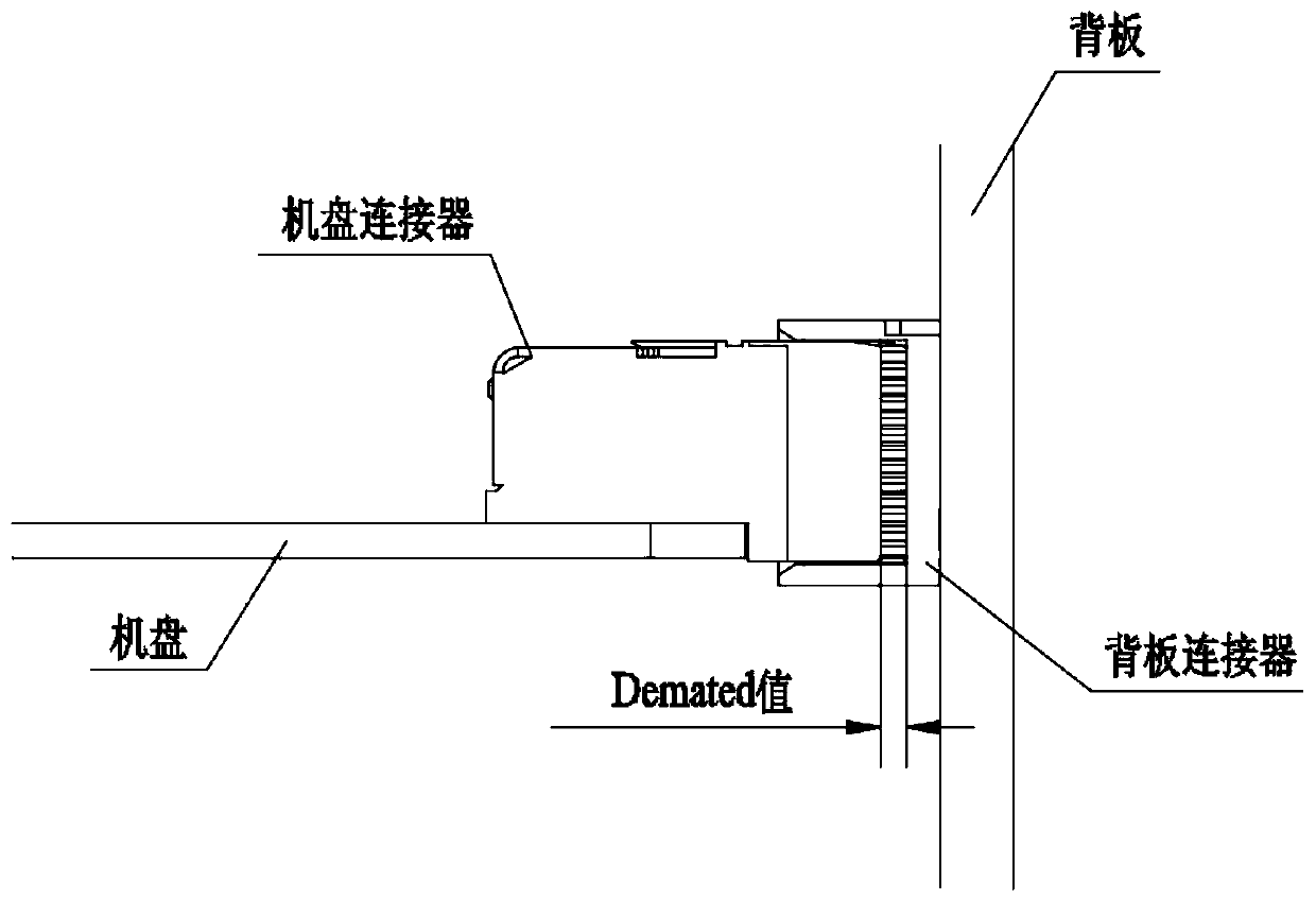 A measuring device and method for calibrating tooling and intermating gap of blind mating connectors