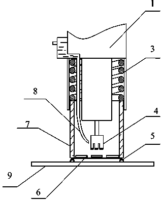 Glass hole drilling tool