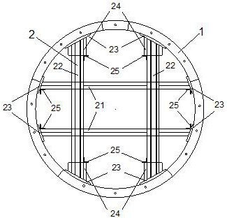 Construction method for excavating station structure by tunnel-first and station-later pipe roof hole pile method