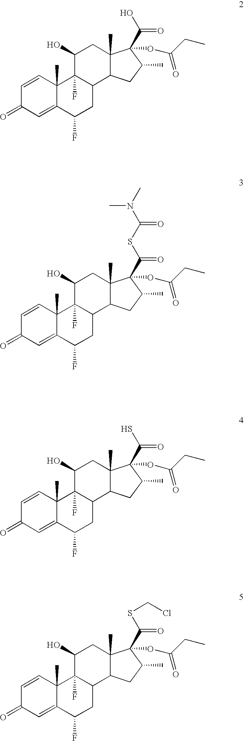 Convenient synthesis of s-fluoromethyl 6alpha, 9alpha-difluoro-11beta-hydroxy-16alpha-methyl-17alpha-propionyloxy-3-oxoandrosta-1,4-diene-17beta-carbothioate