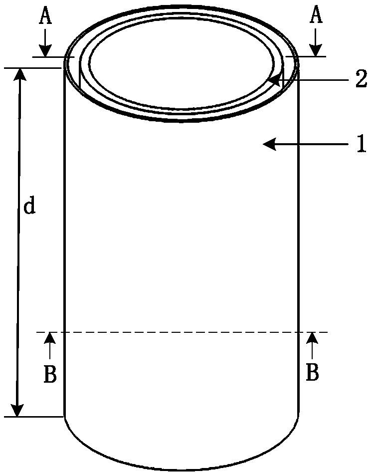 Capacitive sensor for measuring phase volume fraction of two-phase flow and optimization method of structural parameters