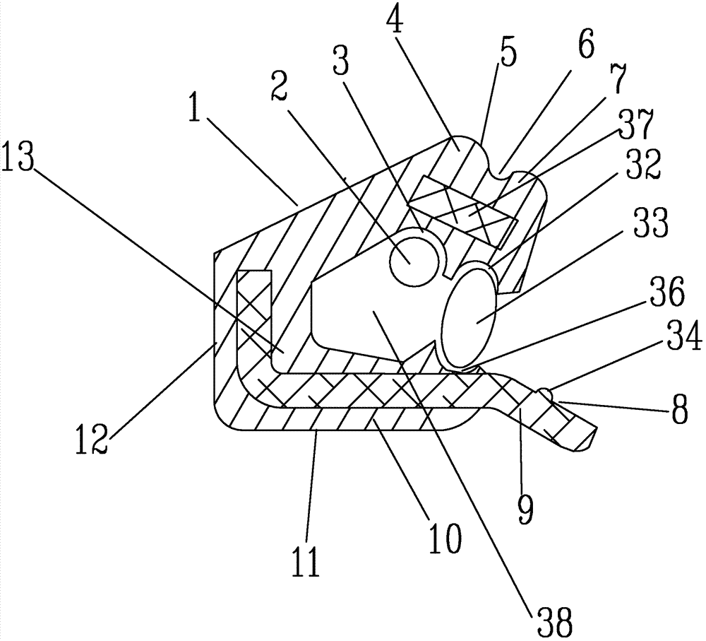 Cardan joint capable of compensating abrasion of sealing device