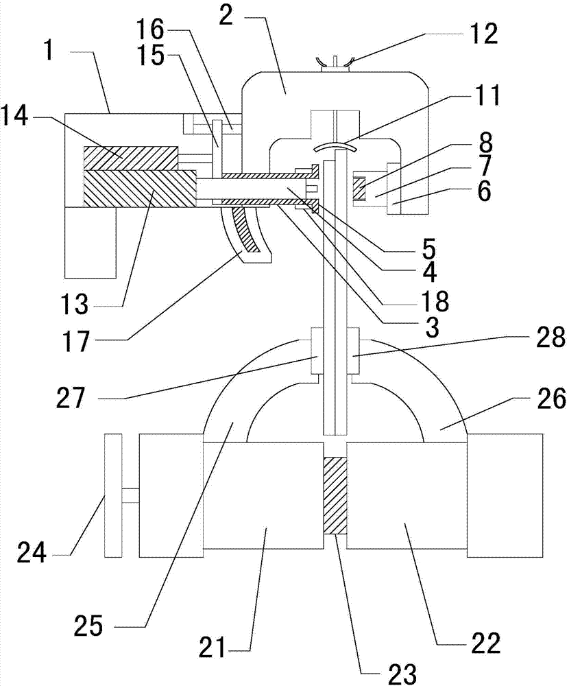 Handheld type self-puncture riveting machine