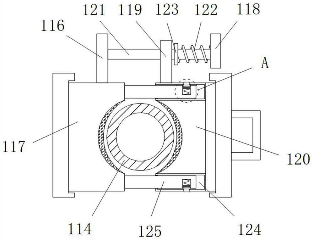 SF6 gas inlet pressure self-adaptive rapid recovery device