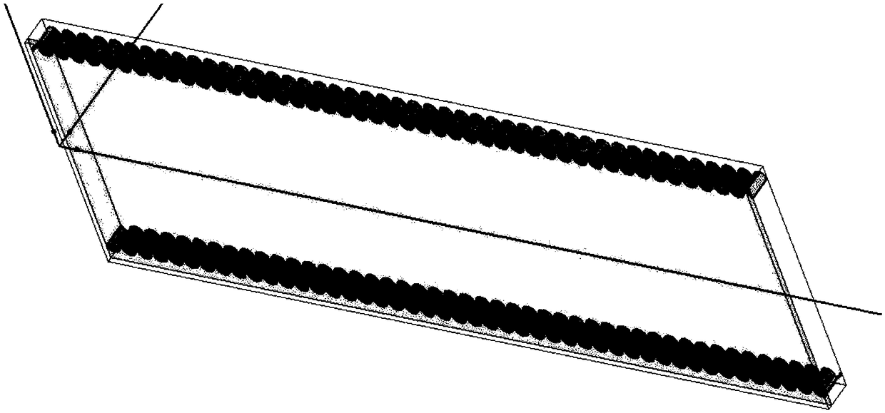 Double-C structure SIW transmission line