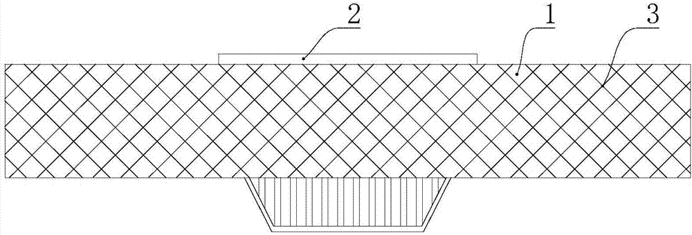 Polymer composite ecological landscape floating body with sewage purification and repair function