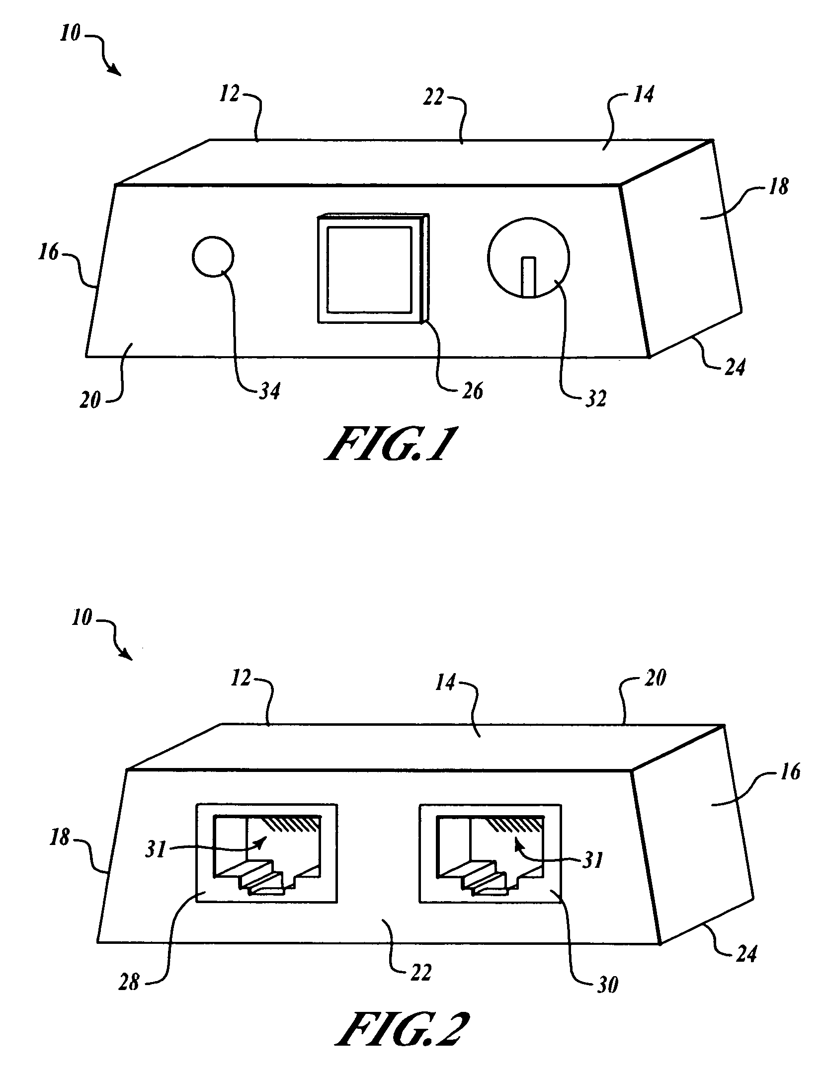 Computer disconnect device