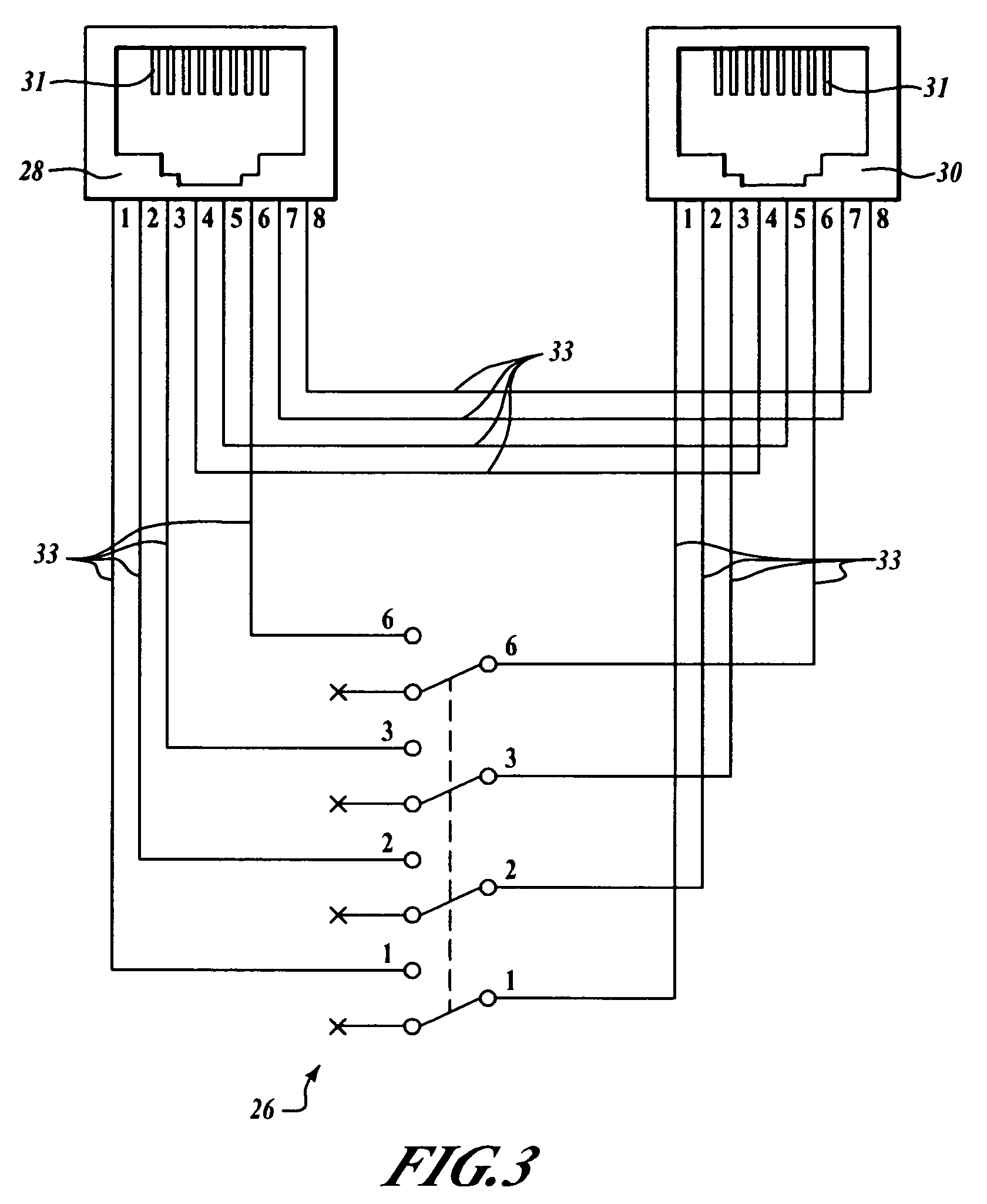 Computer disconnect device