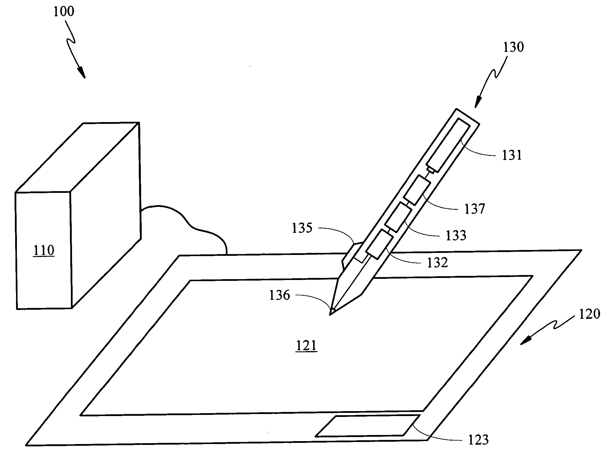 Cordless electromagnetic induction system and method for automatic wake up