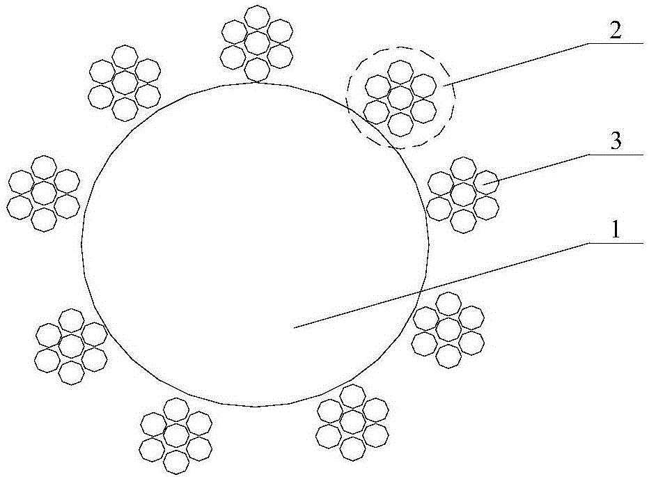 Stainless steel braid welding material and manufacturing method thereof