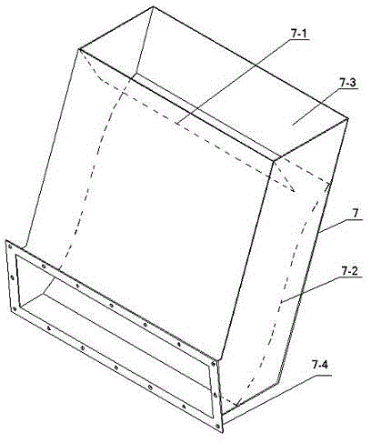 Laminar flow type leaf multi-point material adding/perfuming unit