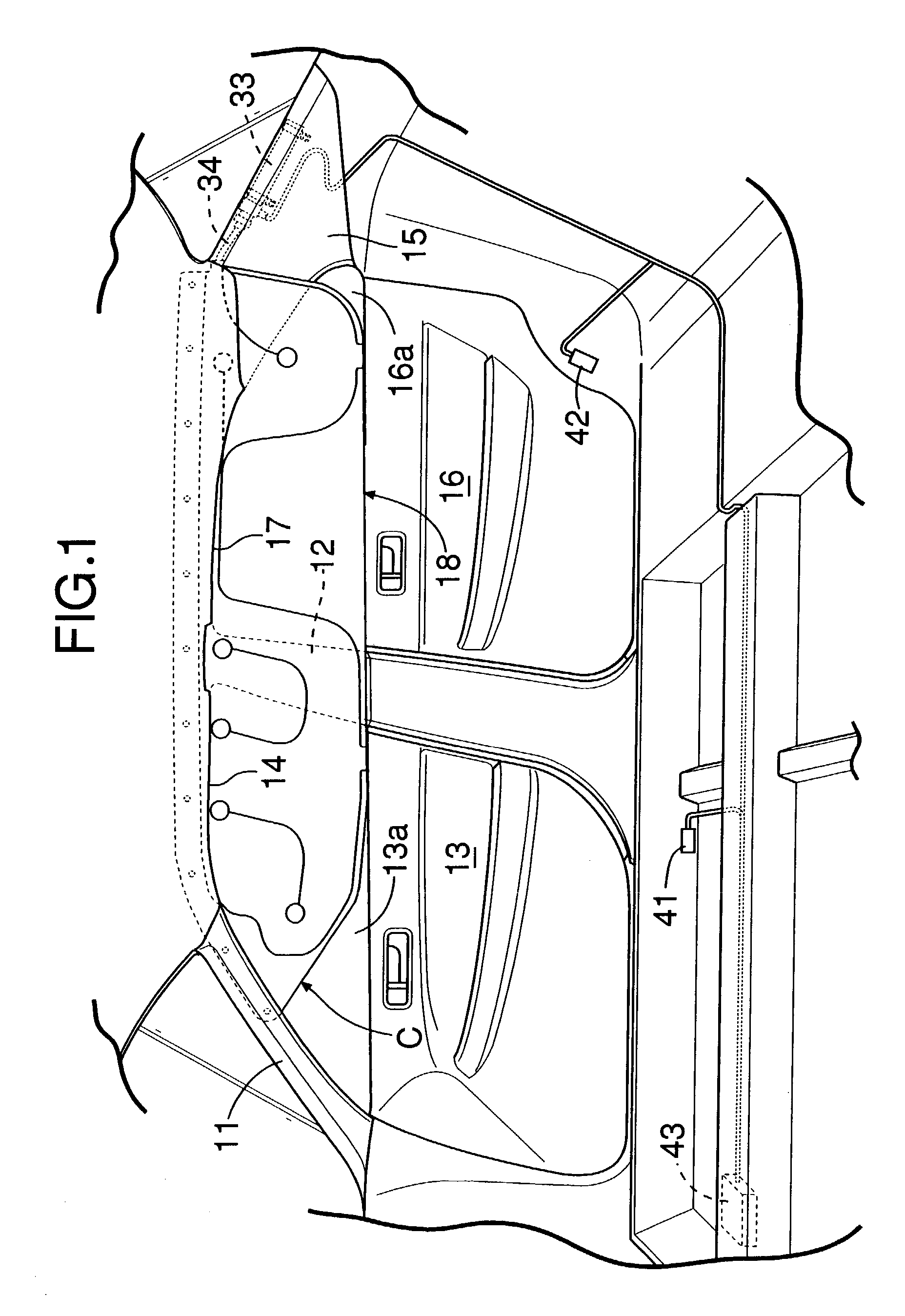 Occupant restraint system including side airbag with vent hole