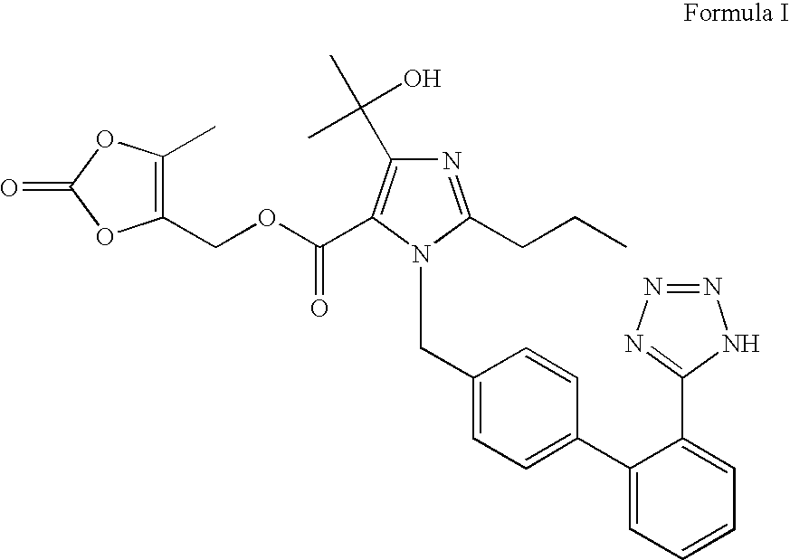 Process for preparing trityl olmesartan medoxomil and olmesartan medoxomil