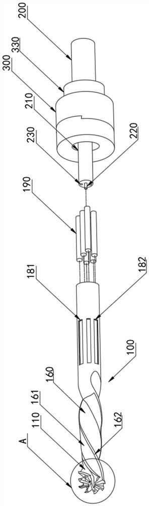 Staggered edge drill reamer for composite hole machining