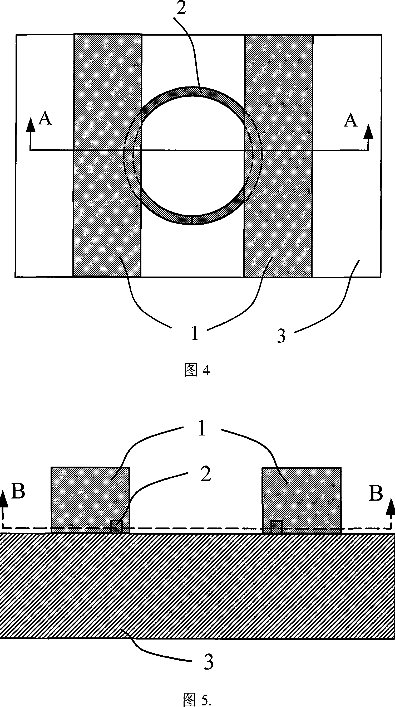 Built-in coupling optical ring cavity device