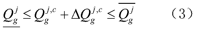 Reactive power optimization method giving consideration to off-limit voltage correcting and active power loss reducing