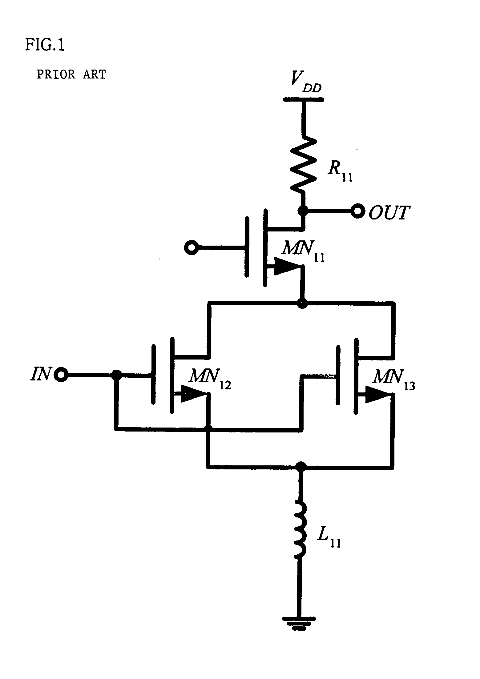 Amplifier circuit having improved linearity and frequency band using multiple gated transistor