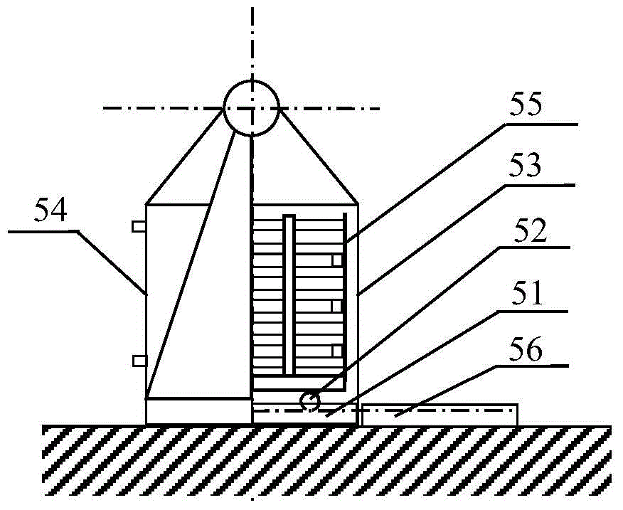 An online pre-cleaning device for medium and low temperature flue gas in a rotary hearth furnace