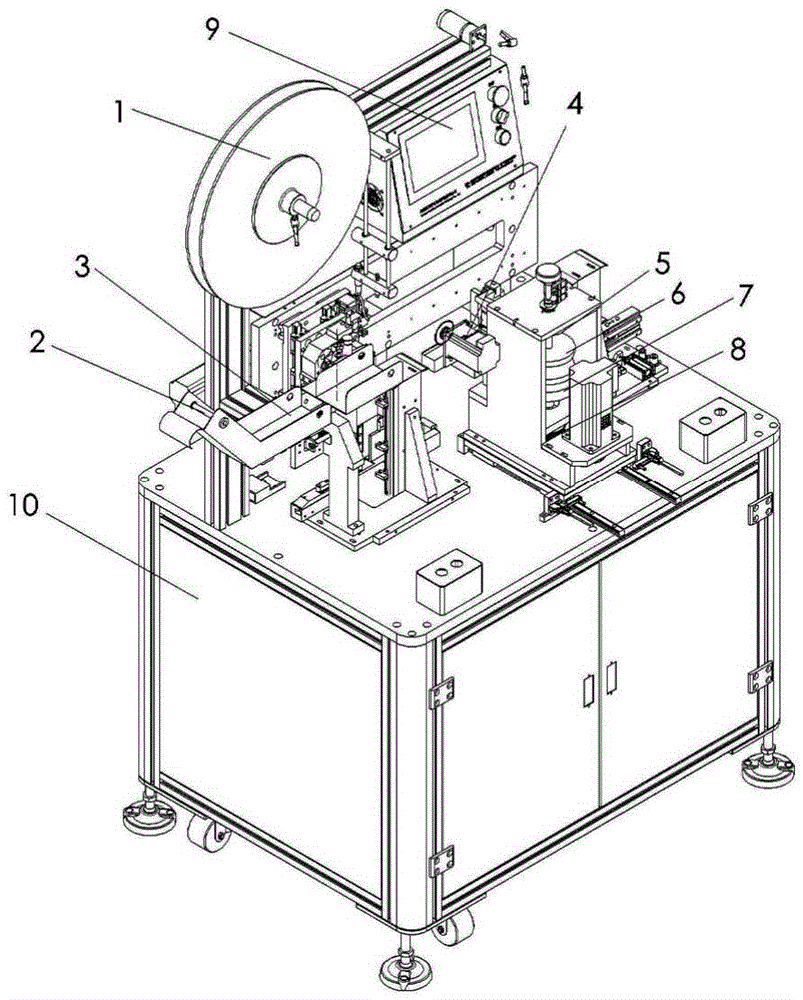 FPC cam pin inserting machine