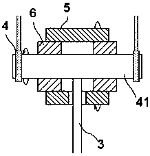 Anti-shaking device for crane