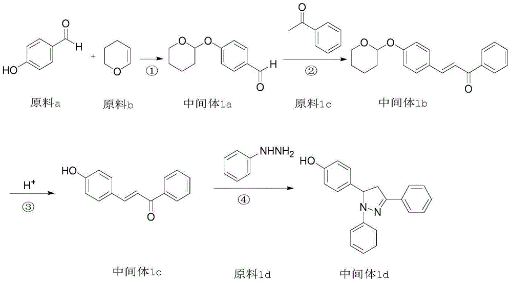 Alkenyl-containing pyrazoline sensitizer as well as preparation method and application thereof