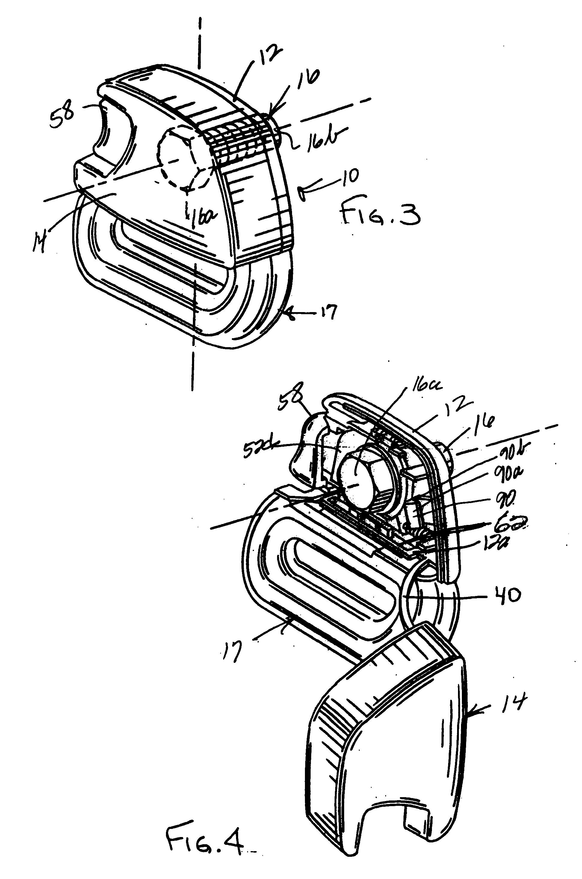 Cover assembly for a guide loop