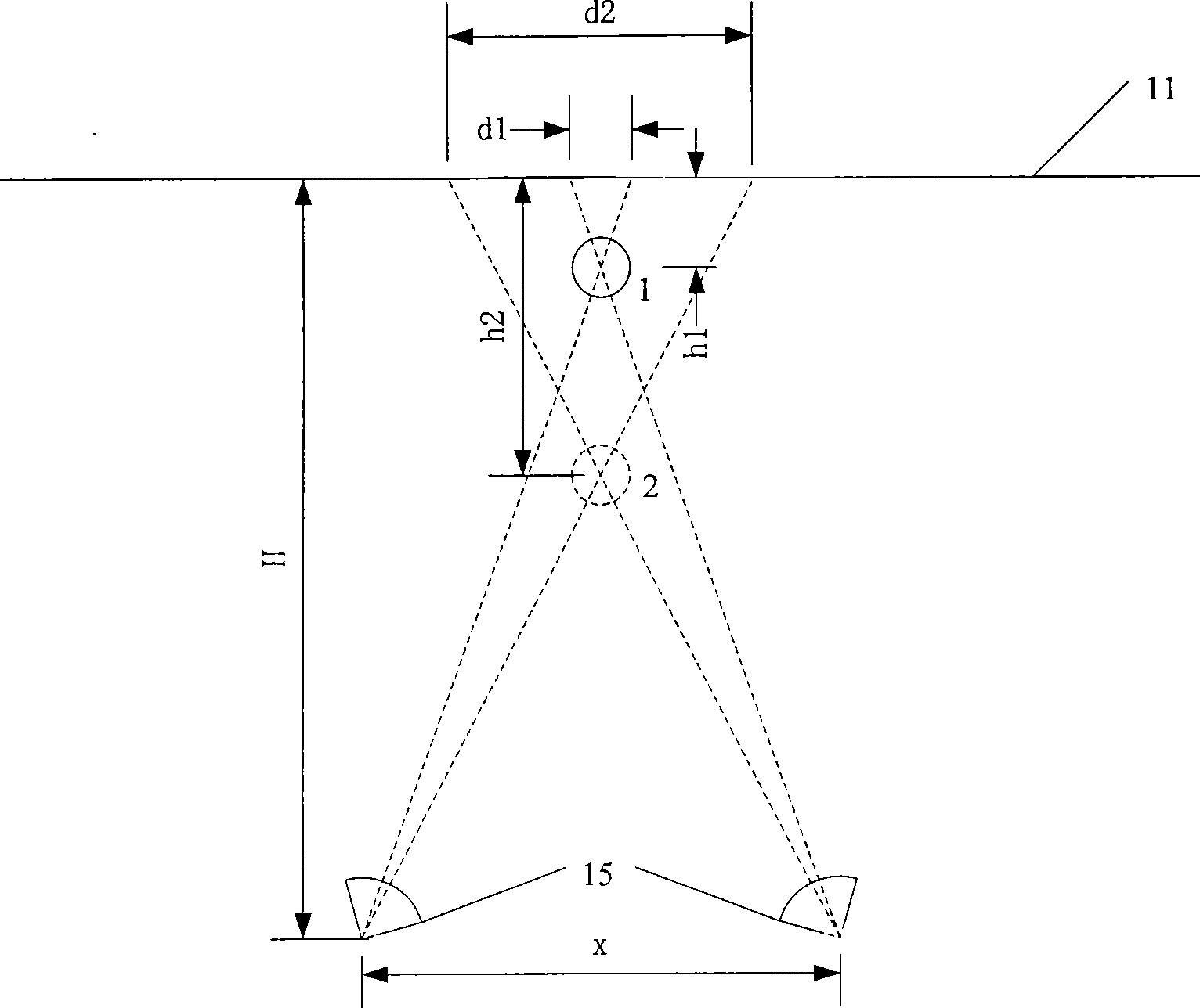 Method for regulating display depth of three-dimensional image