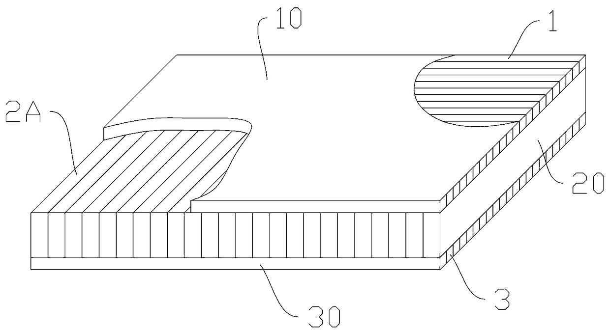 Recombined bamboo timber composite board and processing method thereof