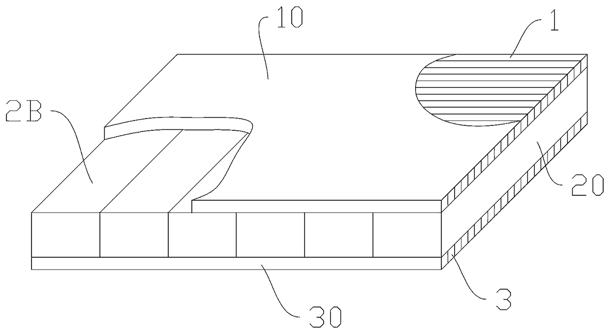 Recombined bamboo timber composite board and processing method thereof