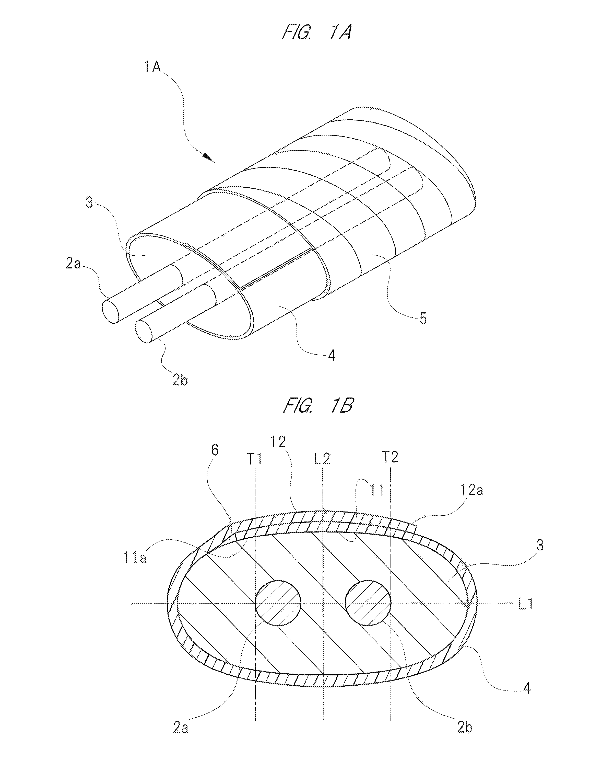 Differential signal transmission cable and cable with connector