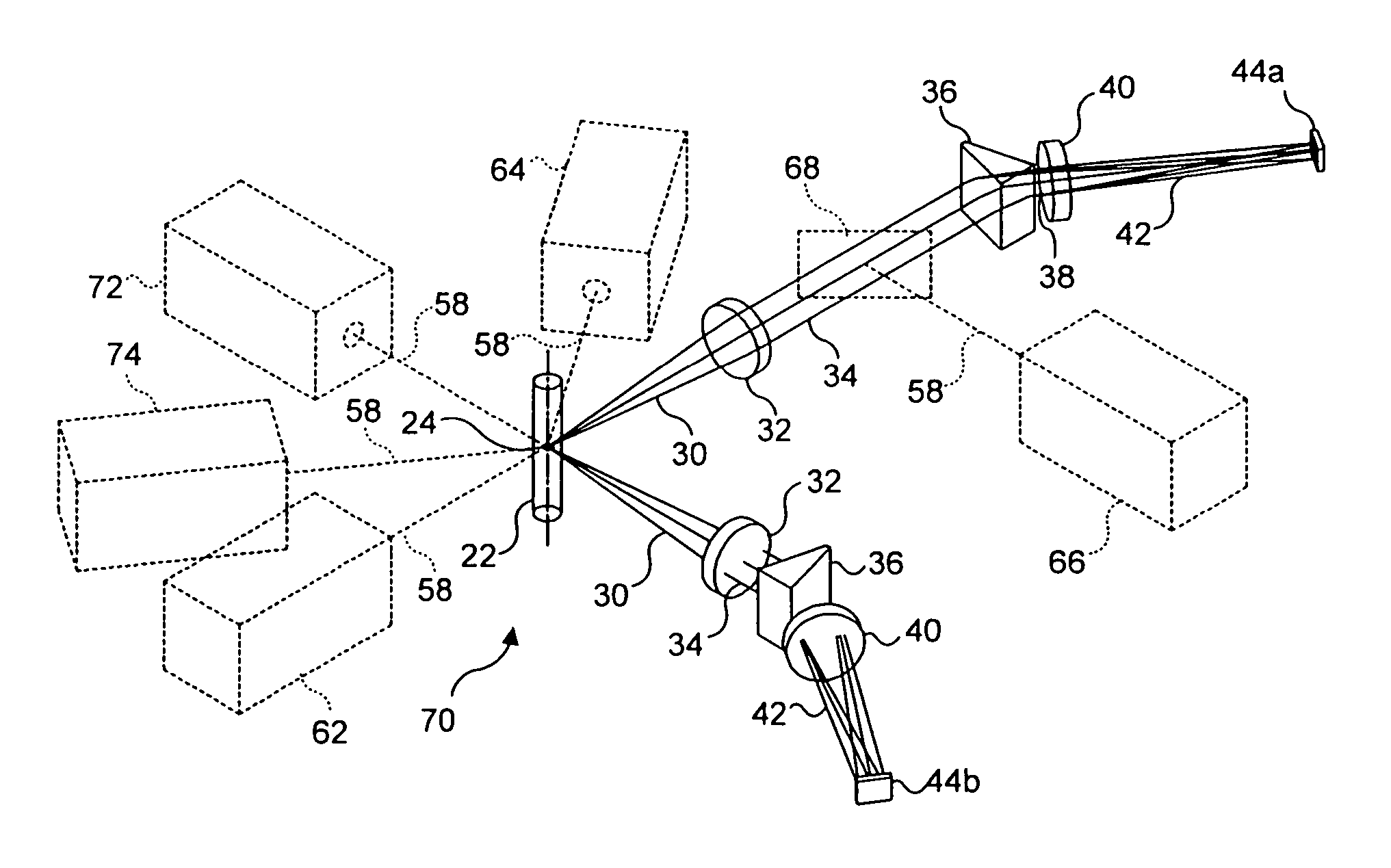 Imaging and analyzing parameters of small moving objects such as cells