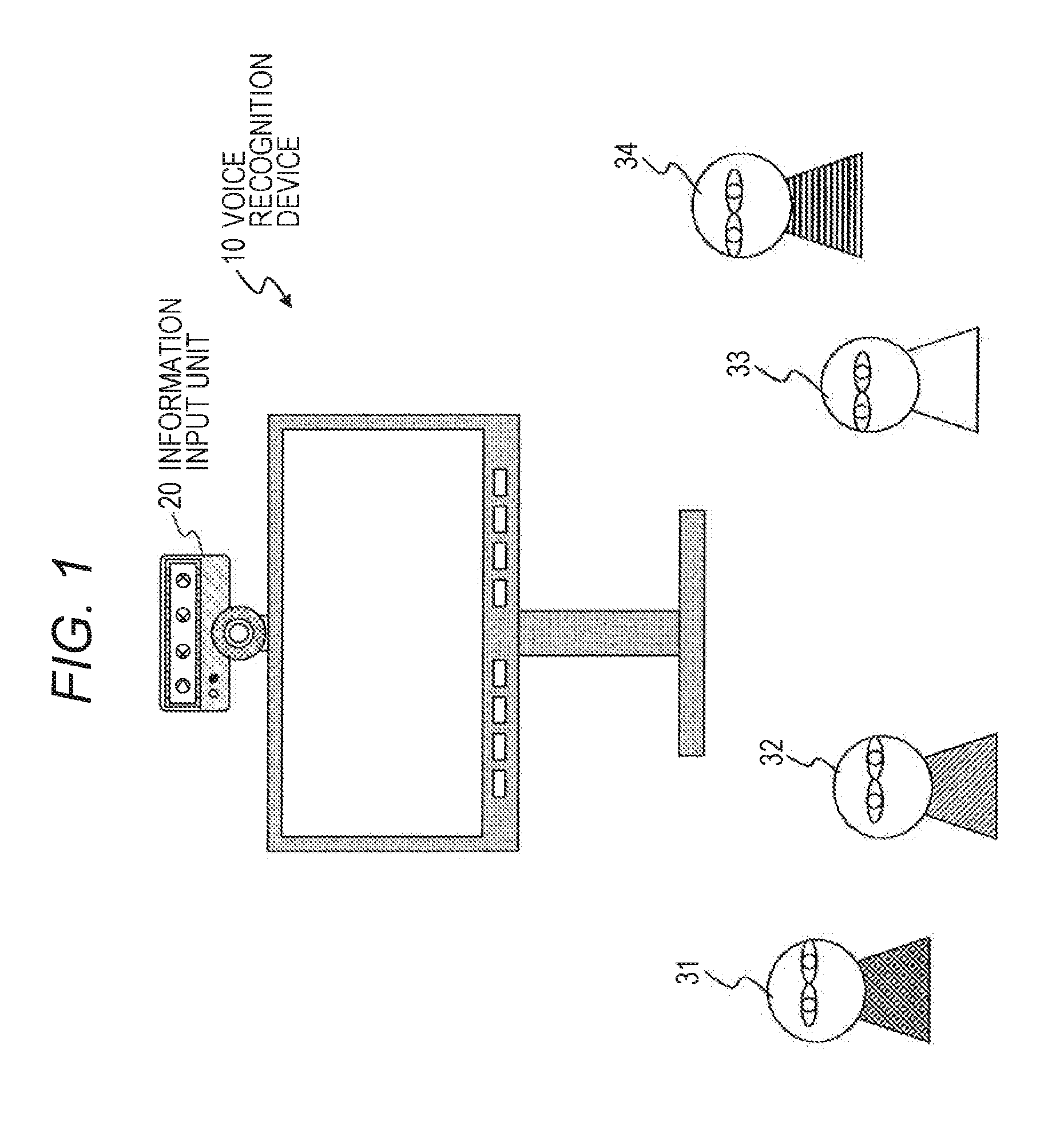 Voice recognition device, voice recognition method, and program