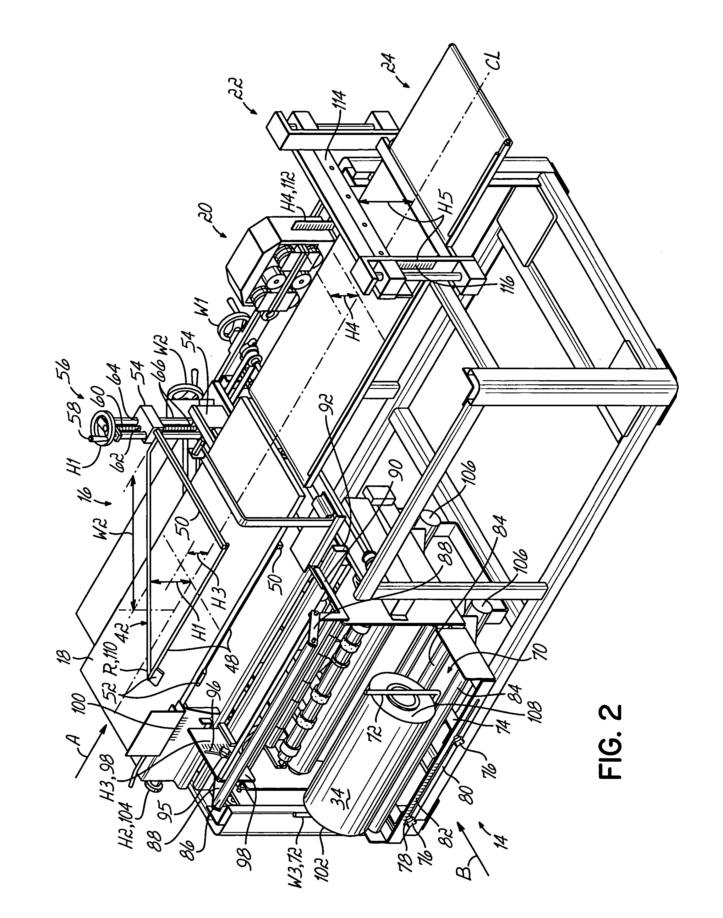 Calibrated shrink wrap packaging system and associated method