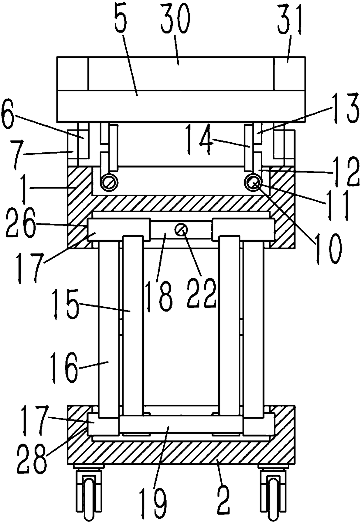 Obstetrical clinical antenatal diagnosis and examination device