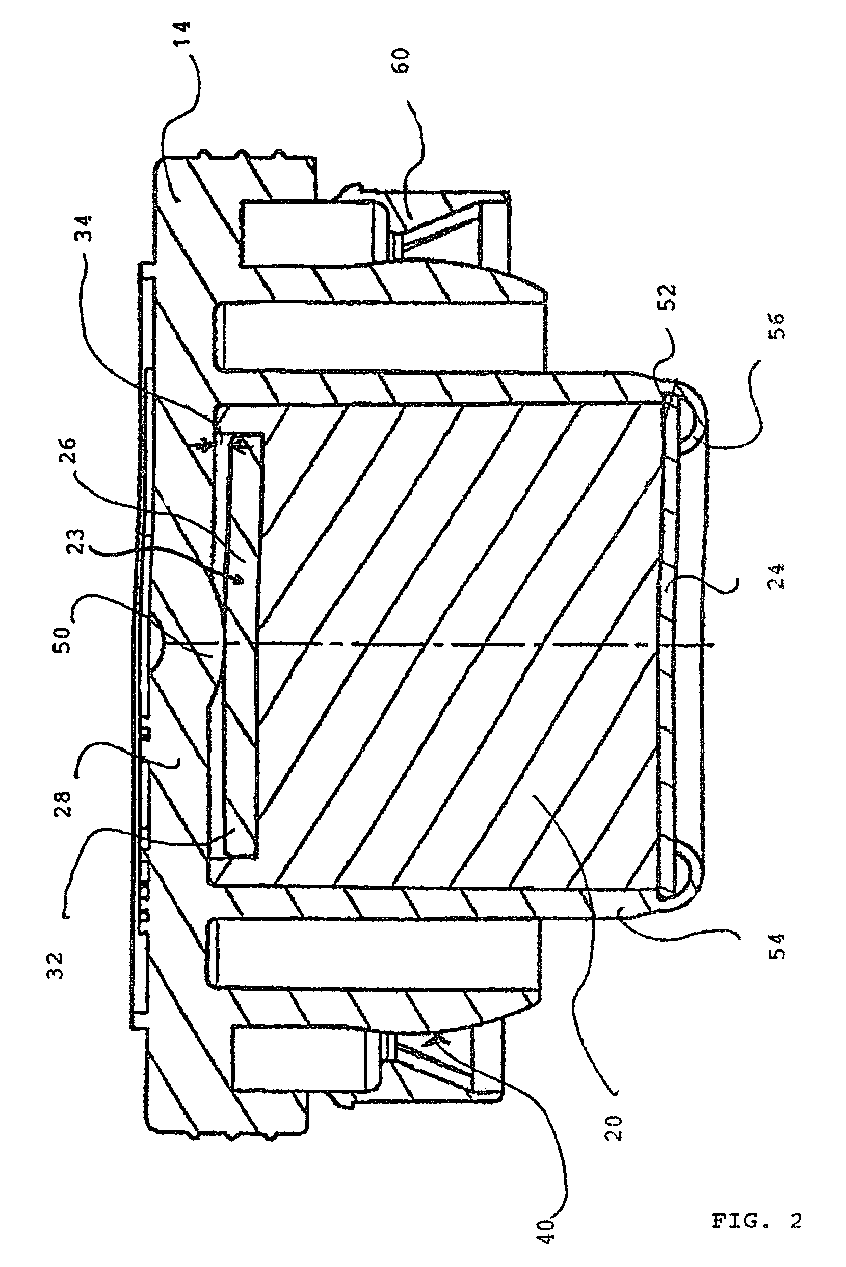 Container and capsule