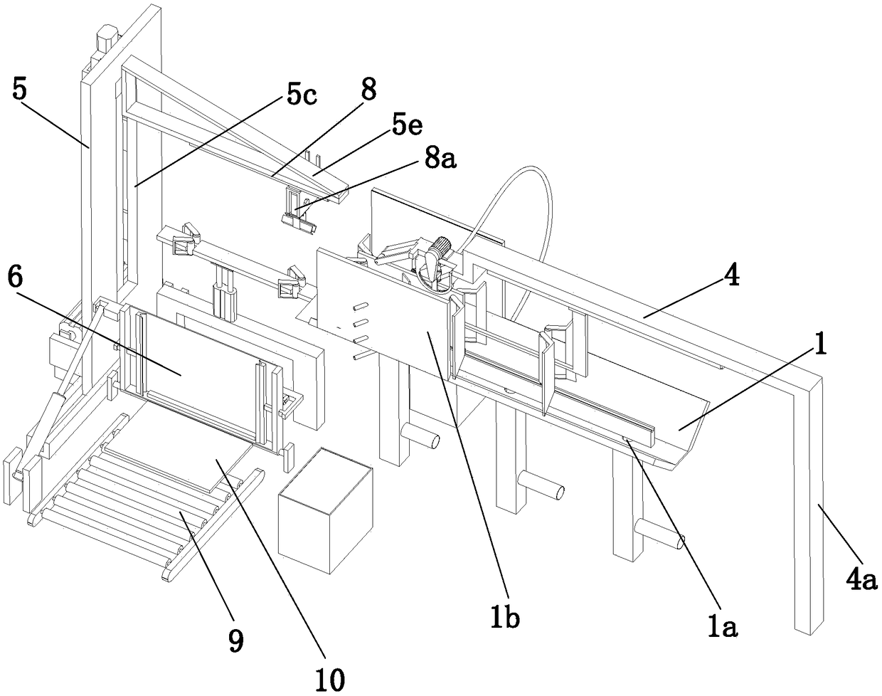 Metal sheet pickling device