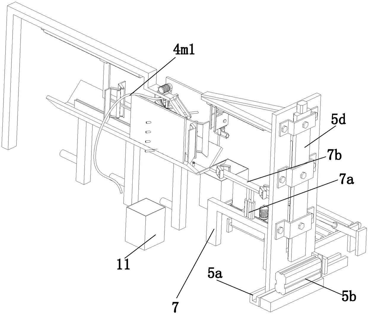 Metal sheet pickling device