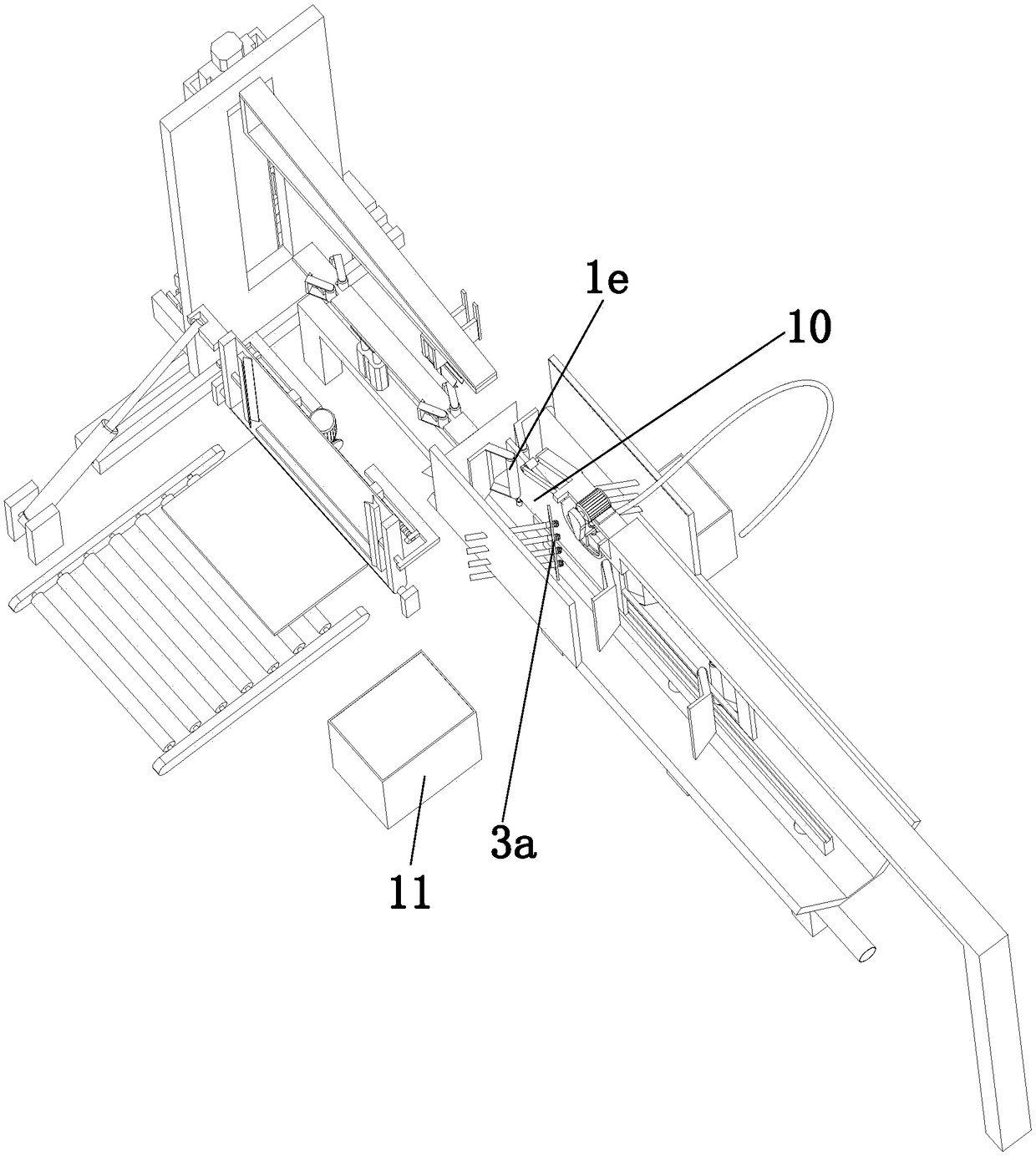 Metal sheet pickling device